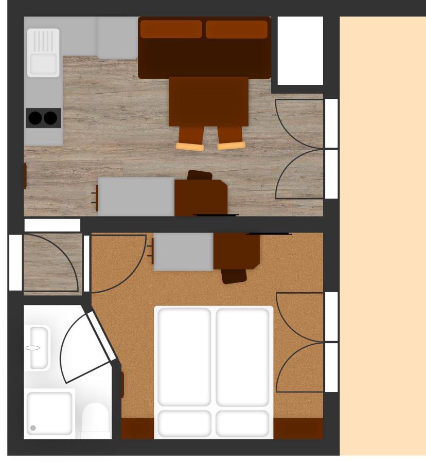 Senner Appartements Умхаузен Экстерьер фото